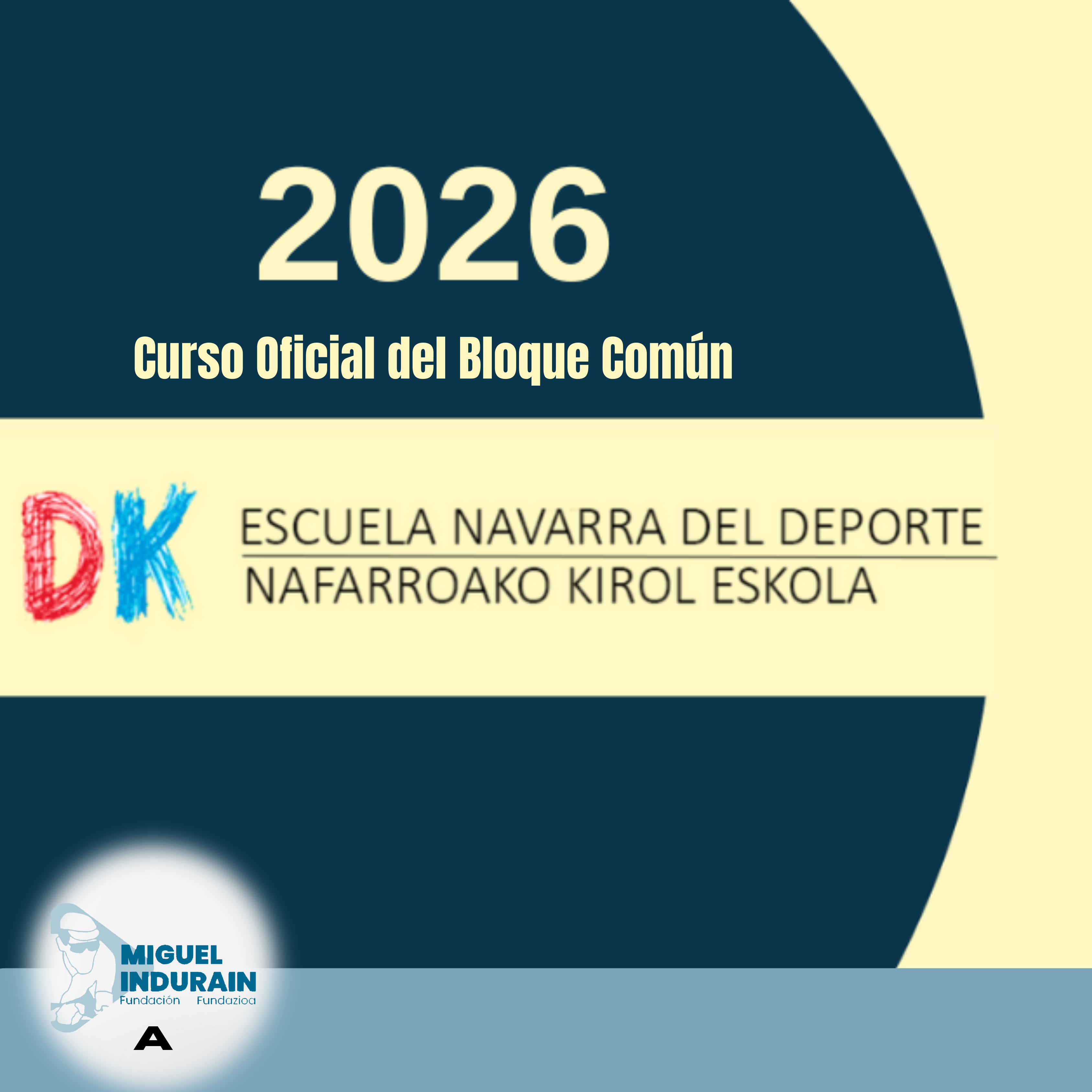 Inscripci&oacute;n para el Curso Oficial del Bloque Com&uacute;n de las Ense&ntilde;anzas Deportivas 2026